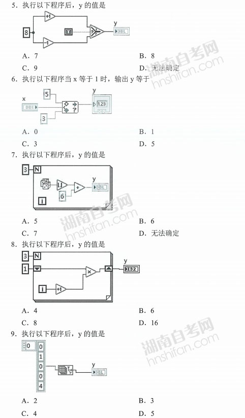 智能仪器自考真题及答案解析大全